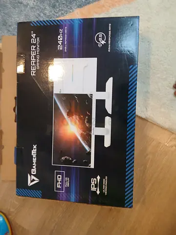 GamerTek Reaper 24-inch FHD IPS 240Hz Gaming Monitor — Boxed, Lightly Used