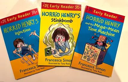 Set of 3 Horrid Henry Early Reader books
