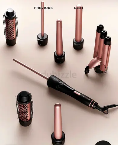 Youmi Beauty multi-attachment hair styling set (curlers  hot brush)- can provide all proofs needed