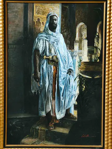 Classical Oil painting, 92cm tall 64cm wide