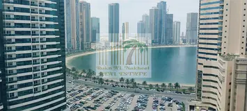 Elegant &amp; Spacious Corniche Lake View 3BHK Apartment with Balcony &amp; Maid Room | Perfect for 