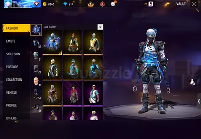 Free fire acount for sale 250 aed