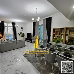 The most luxurious two-bedroom apartment, with sea view balcony, including all services, with a gym,