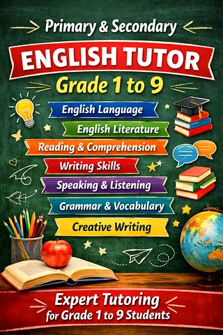 Primary and Secondary English Tutor