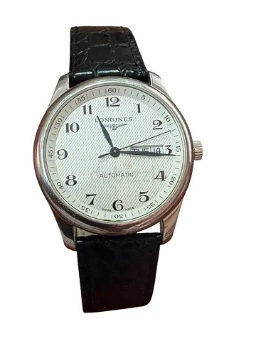 LONGINES MASTER Men’s Watch  with Alligator Leather strap