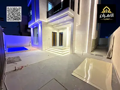 فيلا فاخرة للبيع مع مسبح خاص في عجمان منطقة الحليو 2 | تملك حر لجميع الجنسيات شامل رسوم التسجيل والتملك