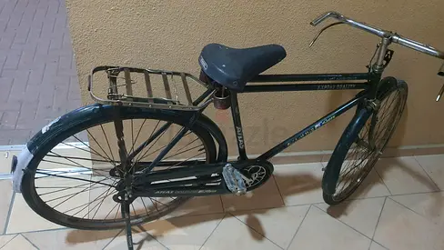 My used commuter bike with rear rack