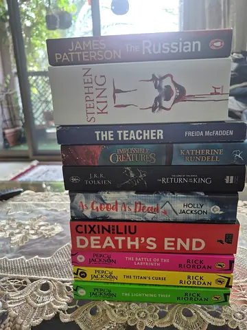 Mixed fiction book set — Tolkien, YA  kids titles