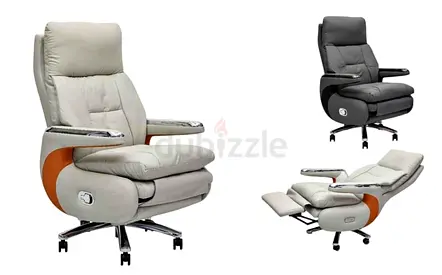 Office recliner chair relaxing