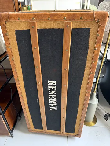 Vintage Bar Cabinet Trunk