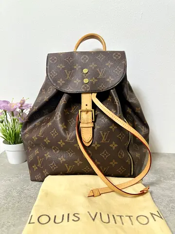 Louis Vuitton like Monogram Medium Backpack - Good Condition