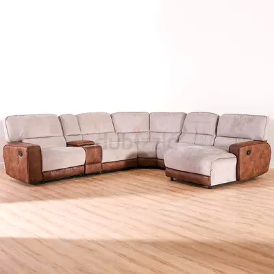 Recliner u shape sofa