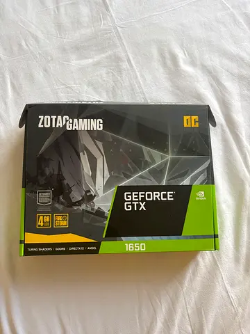 ZOTAC GeForce GTX 1650 4GB (Boxed)