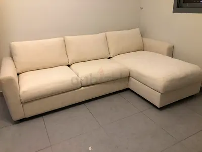Ikea vimle L shape sofa bed with storage