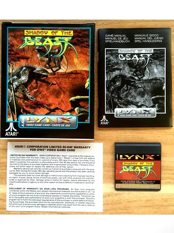 Shadow of the Beast Atari Lynx