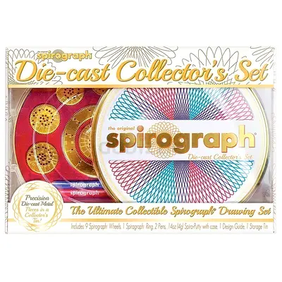 Original Hasbro Spirograph Die-cast Collectors Set - Complete in Box