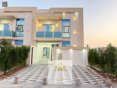 Villas for sale, including registration and ownership fees, in one of the most prestigious residential areas, with spacious areas and a strategic loca