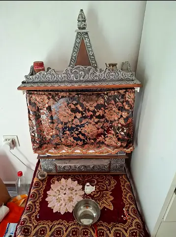 Traditional Temple with Embellishments