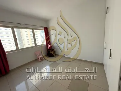 3 bedroom apartment with maid room for rent in Al Majaz 3 free AC gym pool and maintenance prime location close to all services with 4 cheques