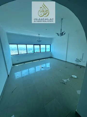 2 Bedroom Apartment with Maid Room for Rent in Al Taawun Al Mamzar, Sharjah with Direct Dubai Exit, Free Parking, Gym, Swimming Pools and Tennis Court