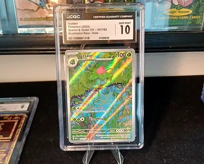 Pokemon Card - Ivysaur - SV 151 CGC Gem Mint 10