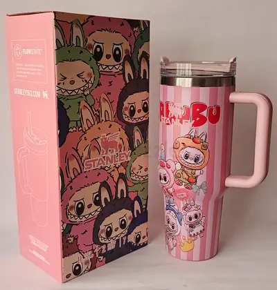 Stanley Tumbler with Labubu Design