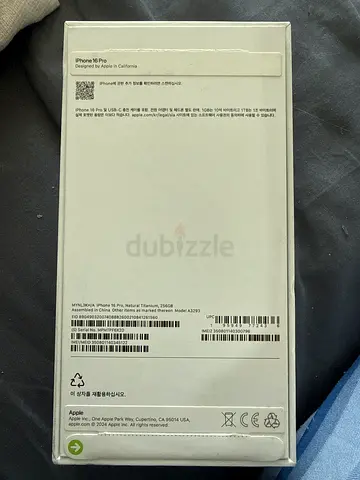 IPhone 16 Pro Titanium