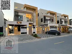 Villa for sale in Ajman, Al Helio 2 area – close to Sheikh Mohammed Bin Zayed Road. Two floors, re