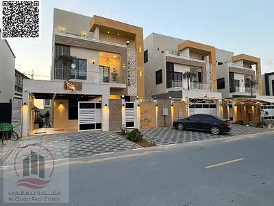 فيلا للبيع بعجمان منطقة الحليو2– قريبة من شارع الشيخ محمد بن زايد طابقين ،جاهزة للسكن أو فرصة للاستثمار تشطيب مودرن الترا سوبرلوكس
