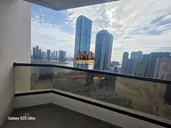 2BR apartment in Al Khan, 2 balconies, sea view, 2 master rooms, 3 baths, parking, storage, built-in