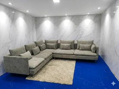 Ikea Soderhamn gray color corner sofa