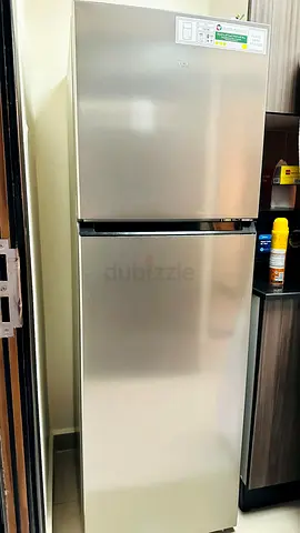 TCL brand Silver 2-door Top-Freezer Refrigerator - Good Working Condition