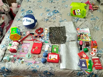 All for 10 AED kids toys and random items