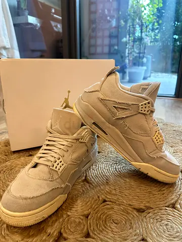 Air Jordan 4 Shimmer Beige UK 8.5 Used With Box