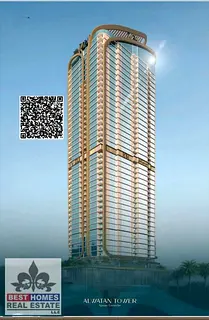 Al Watan Tower 5 Years Payment Plan 0% Down Payment Ajman Cornice 1 BHK No Commission