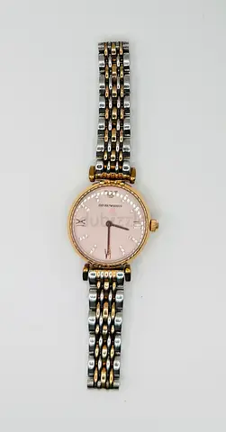Emporio Armani AR11223 Gianni T-Bar Womens Two-Tone Watch