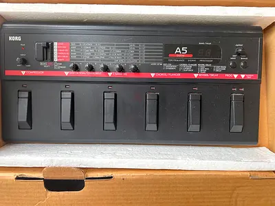 Korg A5 Performance Signal Processor + Original Adapter (KAC-300GT) - Used