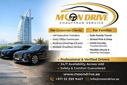 Moon Drive Chauffeur Service — Professional Corporate  Family Transfers