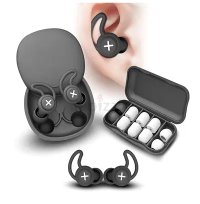 Noise Reduction Loop Earplug, Ear Plugs for Sleeping, sleeping Earbuds, Noise Cancelling Earplugs, S