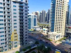 Studio for Rent in Marina View Tower Dubai Marina | Balcony | Ready to Move
