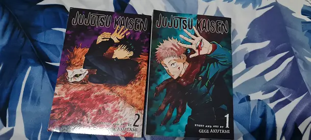 Jujutsu Kaisen Vol.1  Vol.2 (Manga) — my copies, good condition