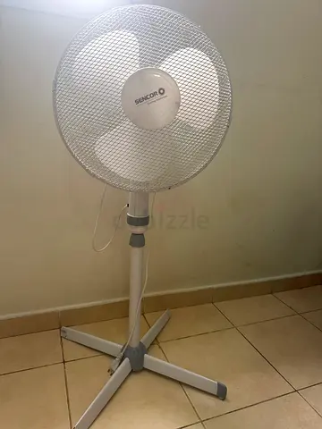 White Pedestal Standing Fan - Good Working Condition