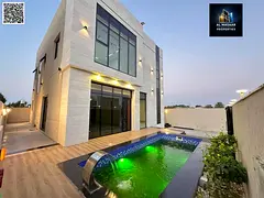 Villa with an indoor pool (all fees included) near the mosque. One of the most luxurious villas in A