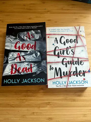 Set: A Good Girls Guide to Murder + As Good As Dead by Holly Jackson (paperbacks)