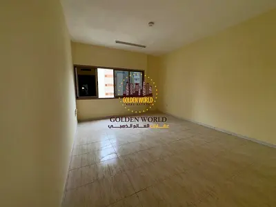 1BR apartment in Al Qasimia, spacious, open view, 1 bath, close to services, AED 30K yearly.