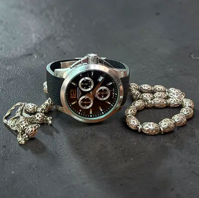 Longines Conquest Model No: L3.660.4.56.3  Men’s watch Case Size 41 mm