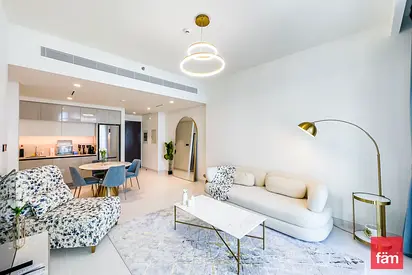Palm and Sea View | Furnished | Private Beach