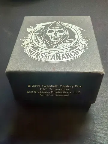 Sons of Anarchy Stainless Steel Ring (Official Licensed) – Boxed
