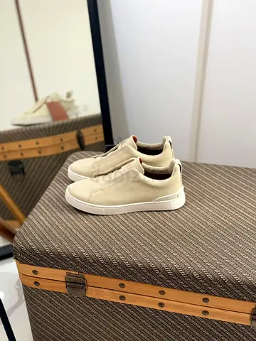 Light Beige Triple Stitch™ SECONDSKIN™ Sneakers