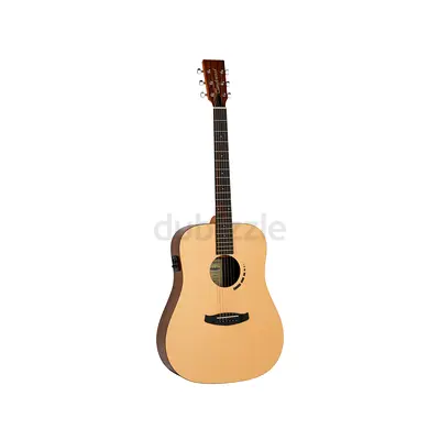 Tanglewood TM5E Metropolitan Electro Acoustic Guitar – Spruce Top, Koa Body Dreadnought